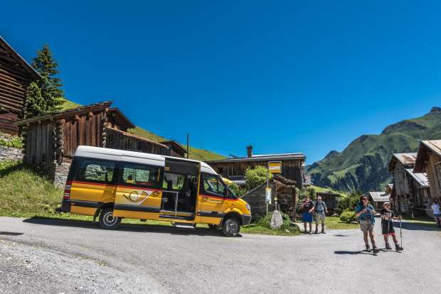 Bus alpin Greina
